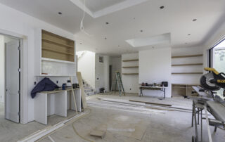 Finished basement renovations